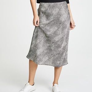 Renamed Leopard Midi Skirt S